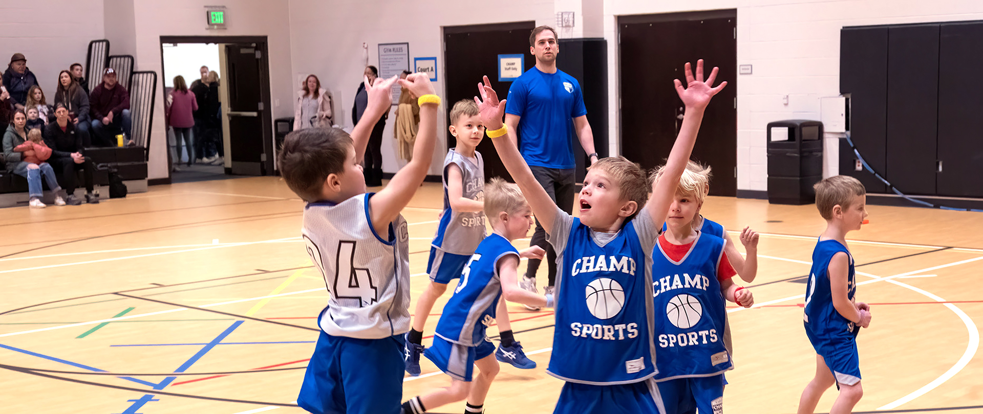 Youth Basketball
CHAMP leagues for ages 5–18
Winter Season: Nov 2024 – Feb 2025
 
